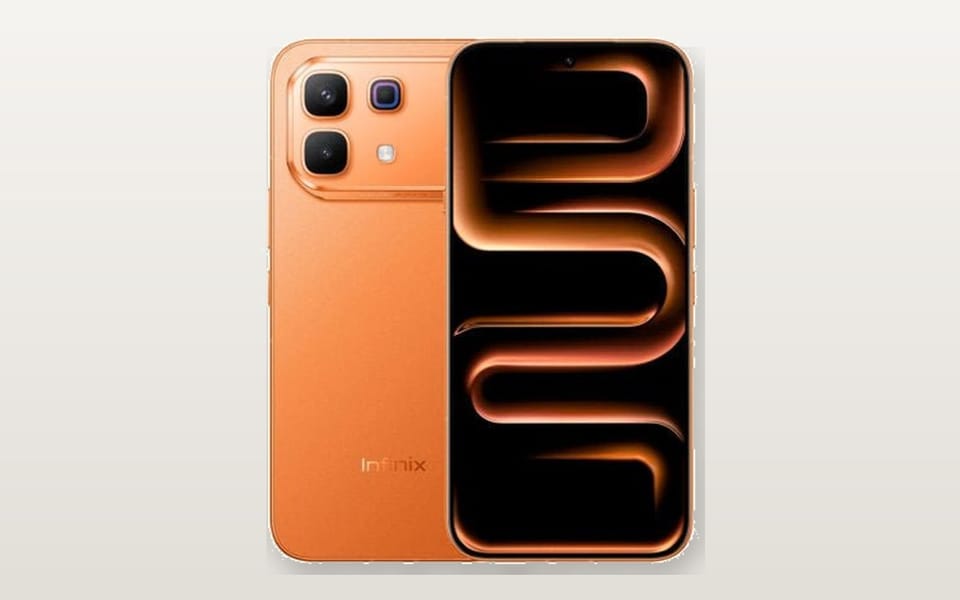 Infinix Note 60 Pro, front and back